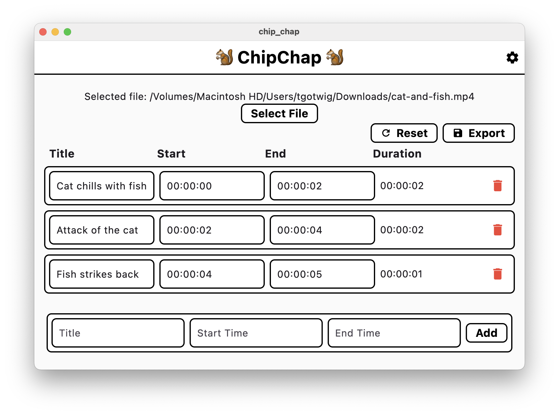 Chip Chap Screenshot